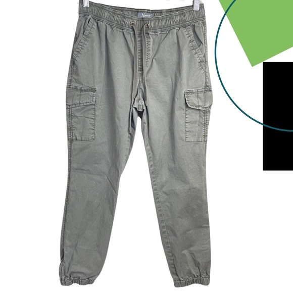 Natural Reflections Cargo Pants Green Size S - Picture 1 of 4